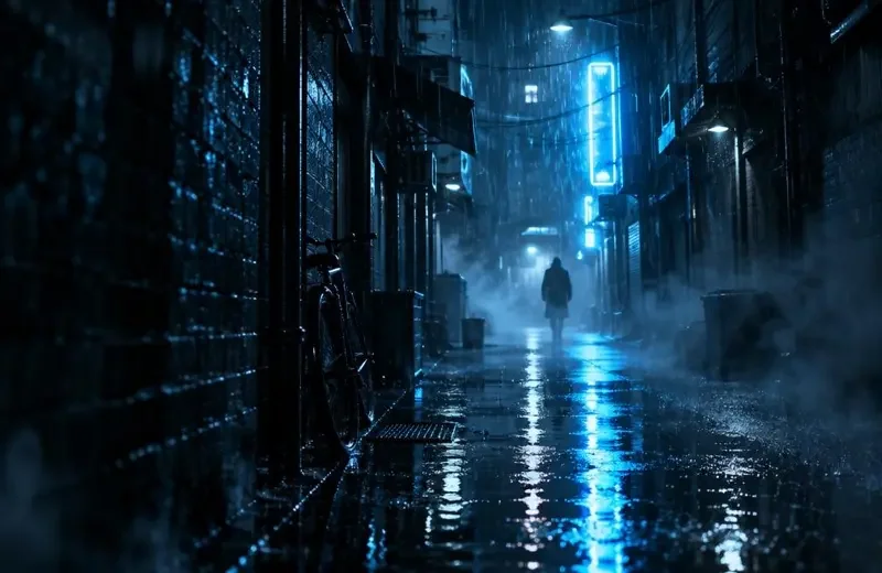 短剧快讯缩略图：《午夜霓虹：她的第七宗案》更新至第 60 集，雨夜追凶名场面出圈